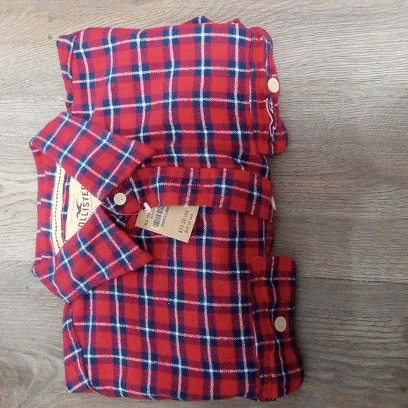Mens Hollister Flannel XL NWT - Picture 6 of 6